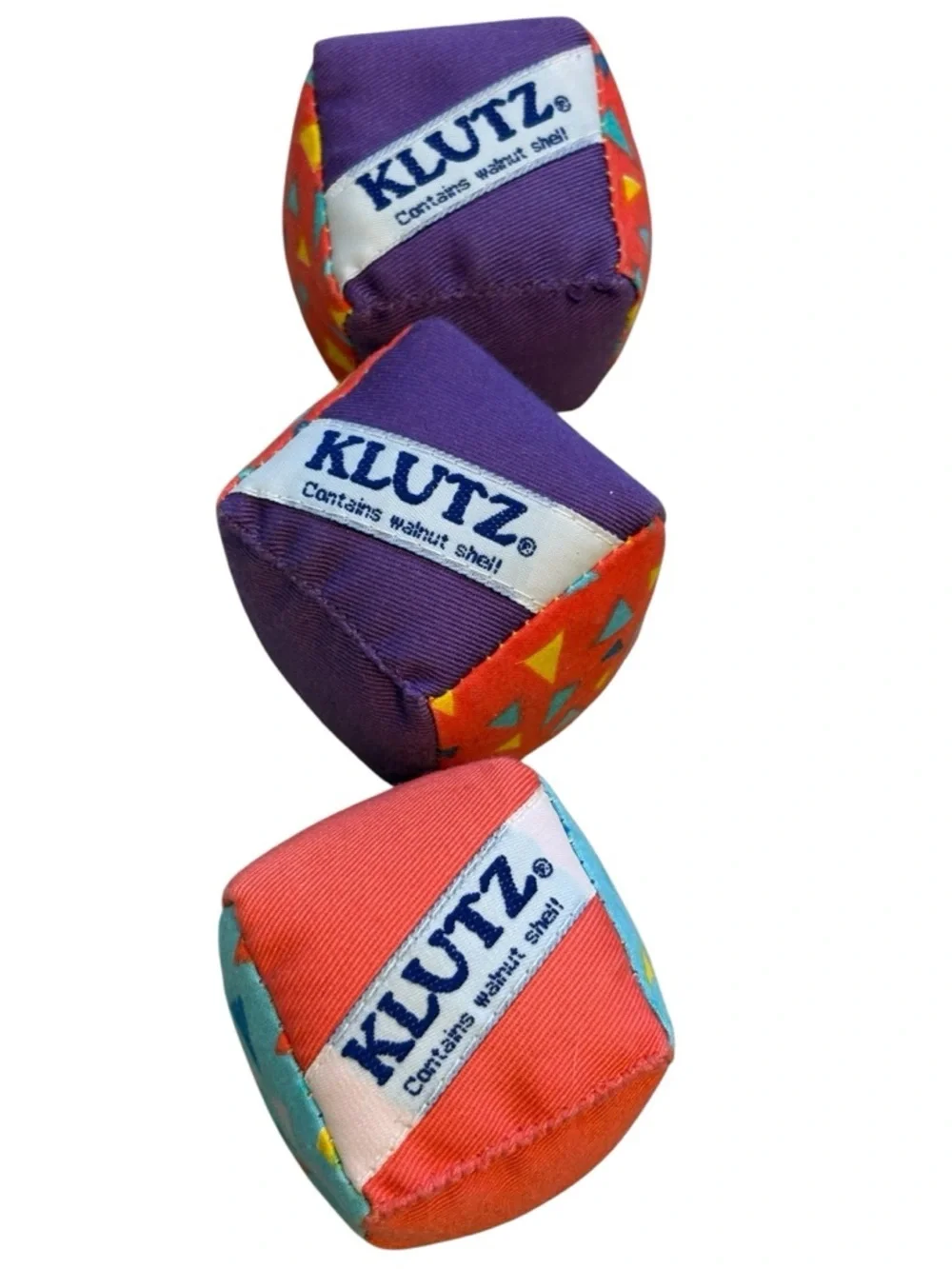Vintage Juggling for the Complete Klutz Kit Instruction Book and Three Bean Bags